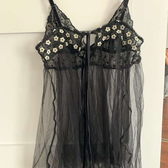 ID SARIERI Lingerie babydoll top - Picture 4 of 4